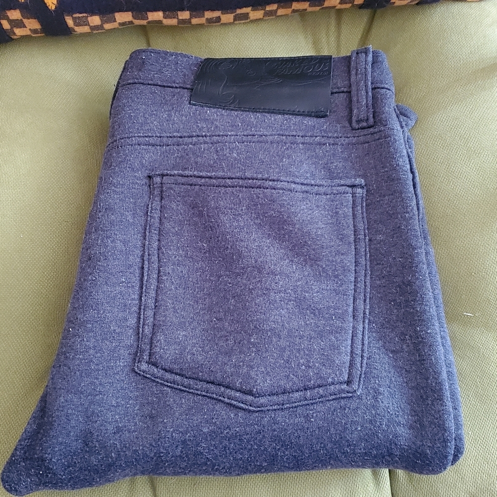 Naked and Famous Sweatpant "Denim" Size 32 sweatpants